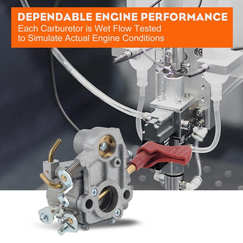 Hipa PP338PT Carburetor for Poulan Pro PP133 545008042 545189502 PP333 PP033 Craftsman 358791170 358791140 358795920 BC233B BC433B String Trimmer C1M-W44 Spark Plug - Image 5
